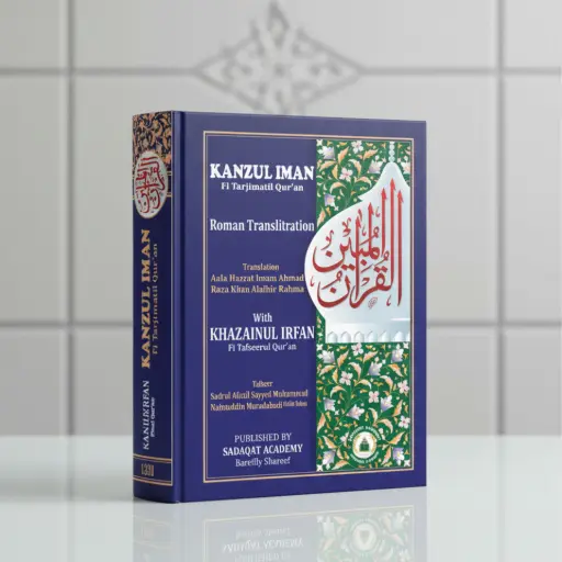 Kanzul iman with Khazainul Irfan cover page
